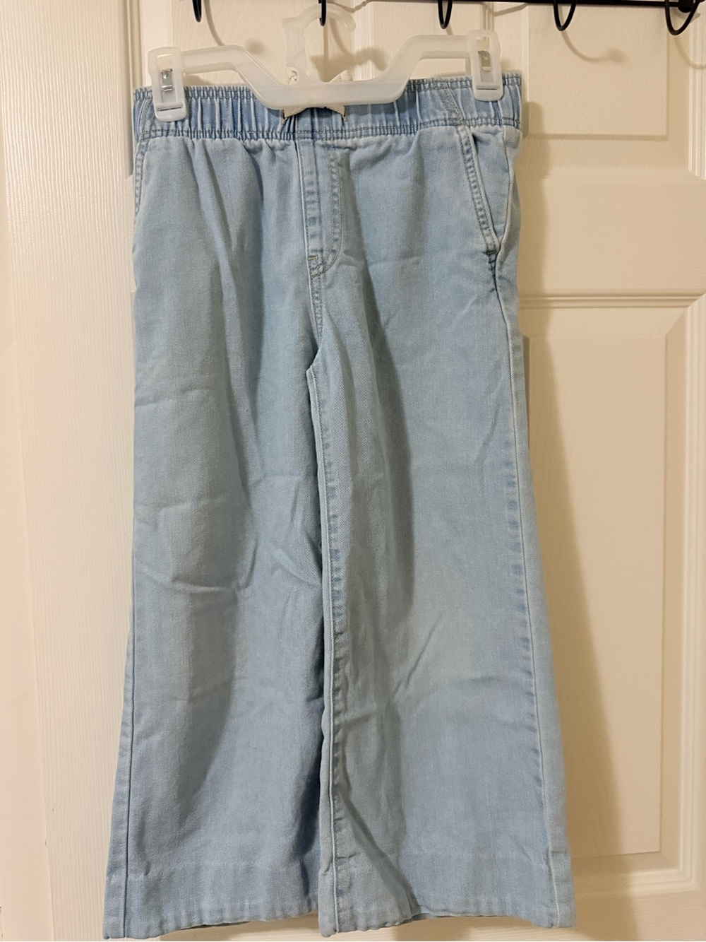 Old Navy Light Blue Kids Wide-Leg Jeans